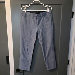 Banana republic, light blue ankle, low rise pants